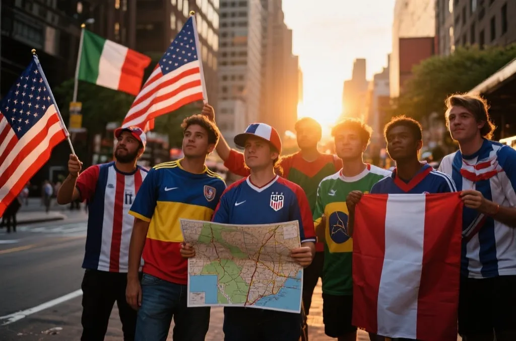 2026世界杯小组赛美国赛制全景体验：跟着球迷路线，追一届更辽阔的世界杯